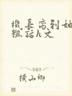 机长脔到她哭h粗话h文