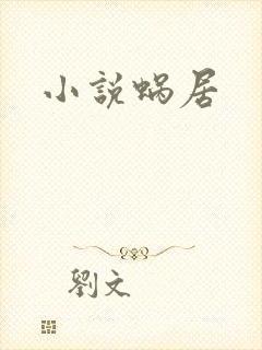 小说蜗居封面