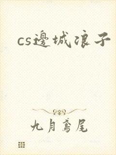 cs边城浪子