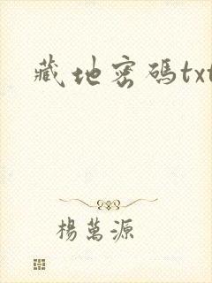 藏地密码txt