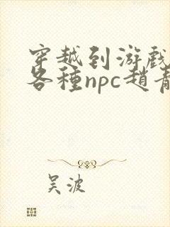 穿越到游戏里和各种npc赵青蔓