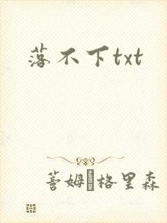 落不下txt