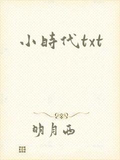 小时代txt
