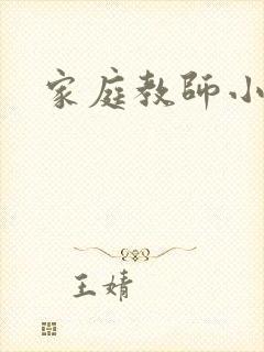 家庭教师小说封面