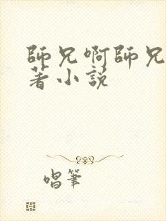 师兄啊师兄的原著小说封面