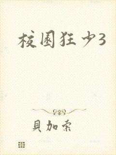 校园狂少3