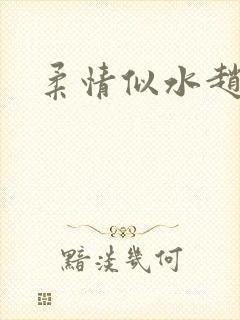 柔情似水赵雅儿