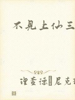 不见上仙三百年