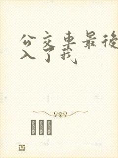 公交车最后一排入了我封面
