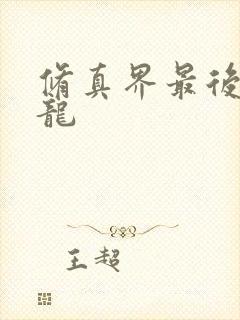 修真界最后一条龙