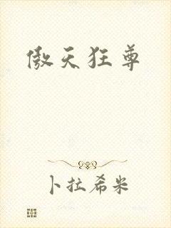 傲天狂尊