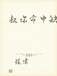 叔你命中缺我