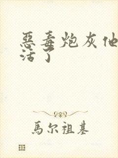 恶毒炮灰他不想活了封面