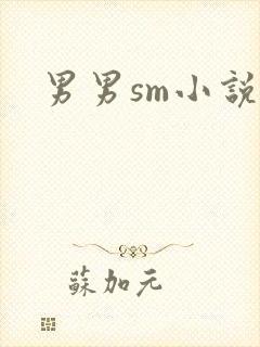 男男sm小说