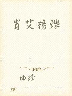 肖艾杨烁