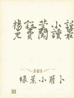 杨钰莹小说全文免费阅读最新章节
