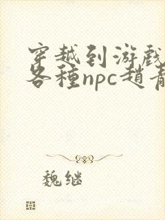 穿越到游戏里和各种npc赵青蔓