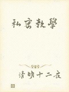 私密教学