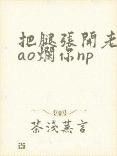 把腿张开老子cao烂你np封面