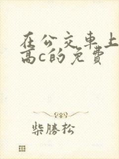 在公交车上弄到高c的免费