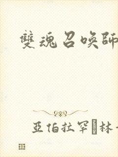 双魂召唤师封面