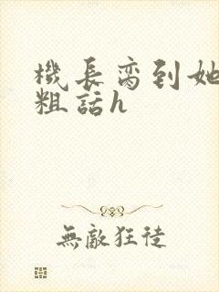 机长脔到她哭h粗话h