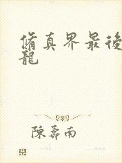 修真界最后一条龙