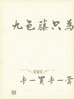 九色藤只为高清封面