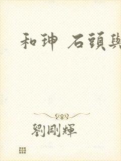和珅 石头与水封面