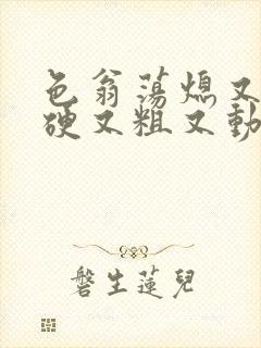 色翁荡熄又大又硬又粗又动态图封面