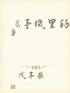 《手机里的秘密》封面
