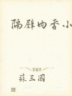 隔壁肉香小说