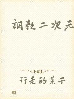 调教二次元