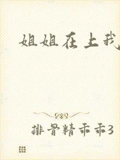 姐姐在上我在下