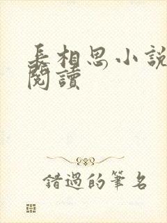长相思小说免费阅读封面