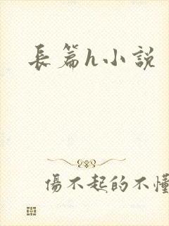 长篇h小说