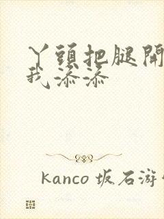 丫头把腿开大让我添添
