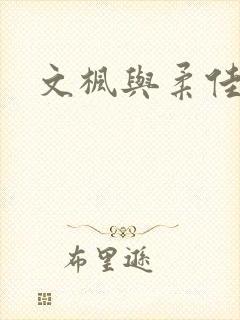 文枫与柔佳封面