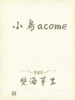 小鸟acome