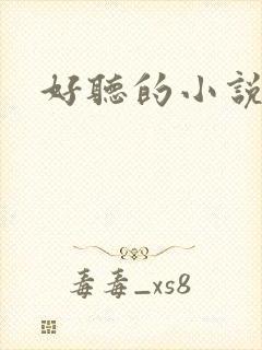 好听的小说名字封面