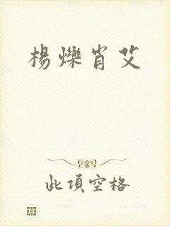 杨烁肖艾
