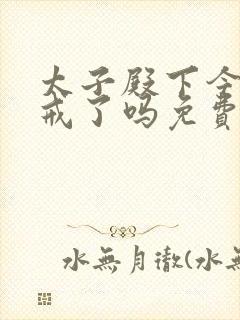 太子殿下今天破戒了吗免费阅读封面