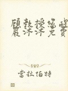 顾教授您醒了吗严沐沐免费阅读全文小说