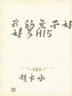 我的兔子好软水好多H15