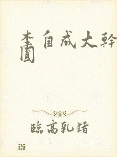李自成大干陈圆圆