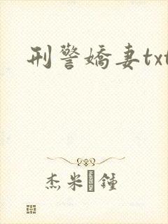 刑警娇妻txt