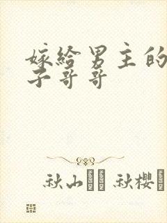 嫁给男主的病秧子哥哥