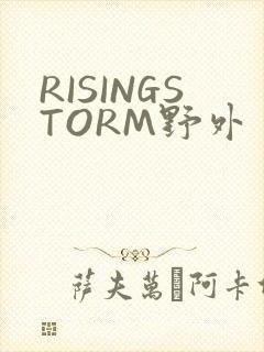 RISINGSTORM野外