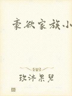 豪欲家族小说