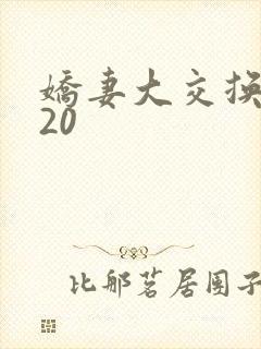 娇妻大交换1一20